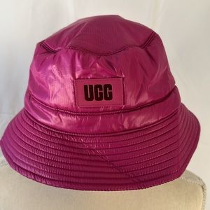 Ugg Bucket Hat, pinkish purple, one size fits all, great condition